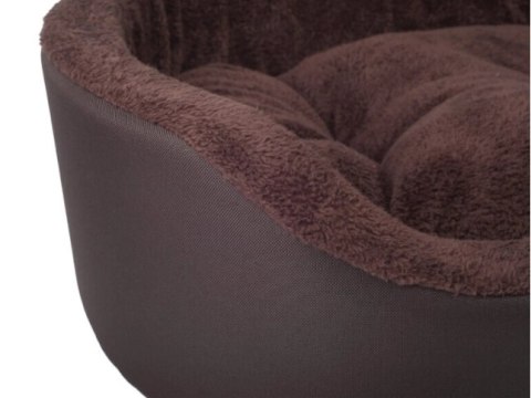 AMIPLAY Legowisko Elipsa Aspen Brązowe L