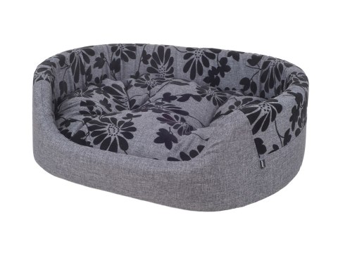 AMIPLAY Legowisko Elipsa Euphoria Szare L