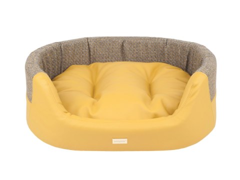 AMIPLAY Legowisko Elipsa Morgan Żółte S