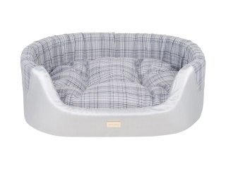 AMIPLAY Legowisko Elipsa Venus Srebrne M