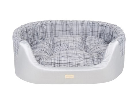 AMIPLAY Legowisko Elipsa Venus Srebrne M