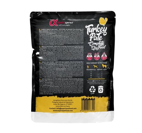 Alpha Spirit Pasztet Z Indyka 300g