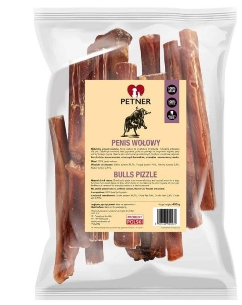 PETNER Penis Wołowy - Naturalny Gryzak 400g