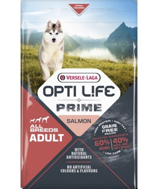 Versele-Laga Opti Life Prime Adult Salmon Karma Bezzbożowa Dla Dorosłych Psów Z Łososiem 2,5kg