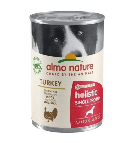 ALMO NATURE Holistic Monoprotein Indyk 400g