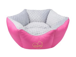 AMIPLAY Korona 2w1 Babydoll Jasnoszare M