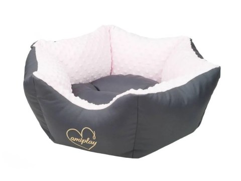 AMIPLAY Korona 2w1 Babydoll Różowe L