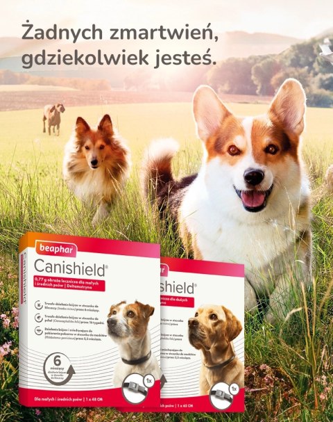 BEAPHAR Canishield 48cm - Obroża Z Deltametryną