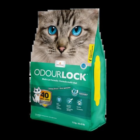 INTERSAND Żwirek Odourlock Calming Breeze 12kg