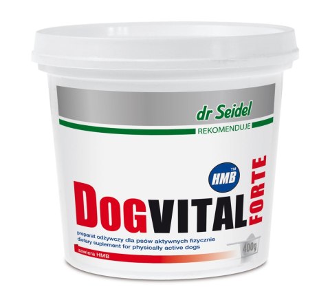 Laboratorium DermaPharm Dr Seidel Dog Vital Forte Z HMB Dla Psów Aktywnych 400g