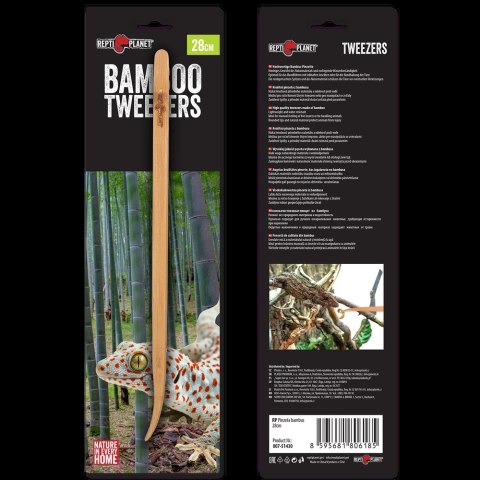 REPTI PLANET Pęseta Bambusowa 28cm