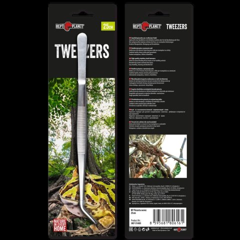 REPTI PLANET Pęseta Ze Stali Nierdzewnej 25cm