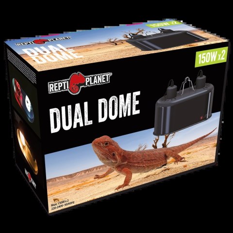 REPTI PLANET Podwójna Lampa Max 2x150W
