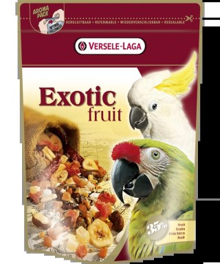 Versele-Laga Exotic Fruit Pokarm Z Owocami Dla Dużych Papug 600g