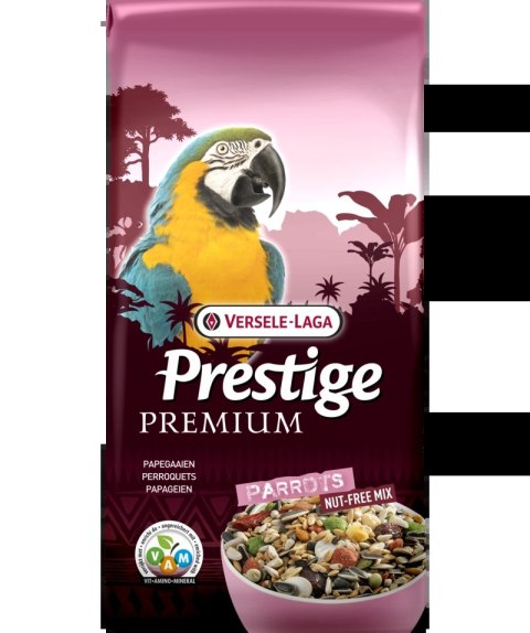 Versele-Laga Parrots Premium - Pokarm Dla Dużych Papug (Bez Orzechów) 15kg