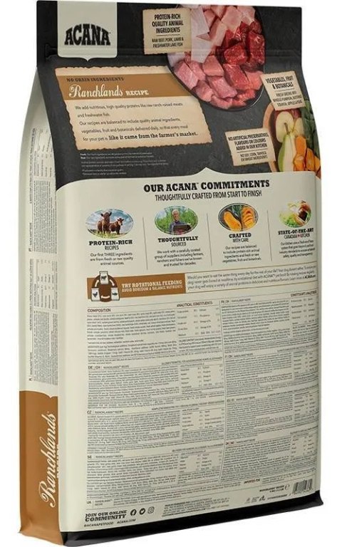 Acana Regionals Ranchlands Dog 6kg