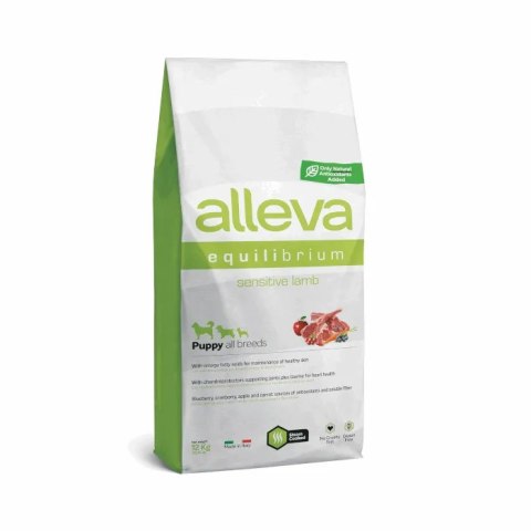 Alleva Equilibrium Sensitive Puppy All Breeds Lamb 12kg