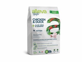 Alleva Holistic Kitten Chicken & Duck + Aloe Vera & Ginseng 10kg