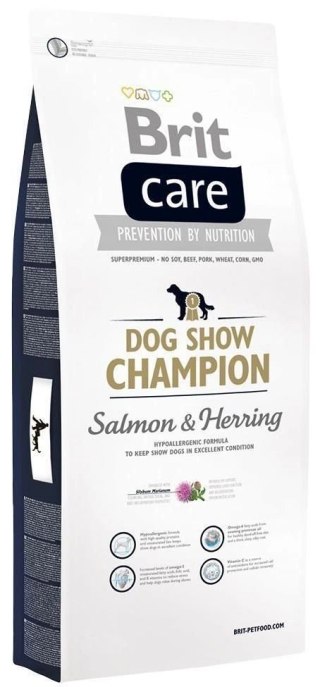 Brit Care Dog Show Champion Z Łososiem I Śledziem 1kg