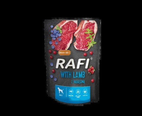 Dolina Noteci Rafi Z Jagnięciną Dla Psa (Czarne Opakowanie) 300g