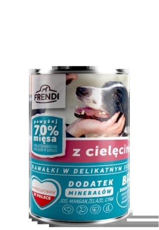 Frendi Kawałki W Delikatnym Sosie Z Cielęciną 400g