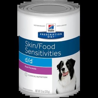 Hill's PD Prescription Diet Canine d/d Kaczka 370g