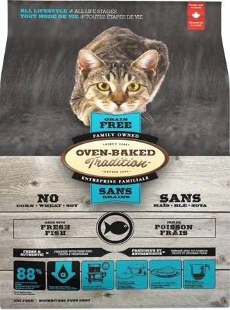 Oven Baked Tradition Cat Food Grain Free With Fish 2,27kg