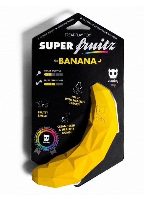 ZEE DOG Zabawka Dla Psa Super Banan
