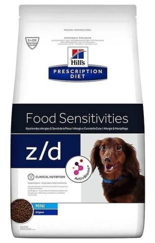 Hill's PD Prescription Diet Canine z/d Food Sensitivities Mini 1kg