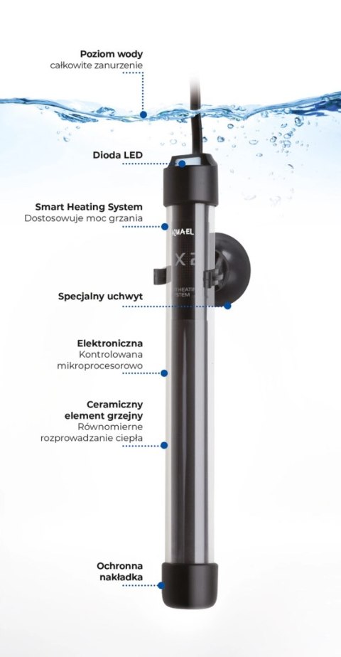 AQUAEL Grzałka FIX 2 100W