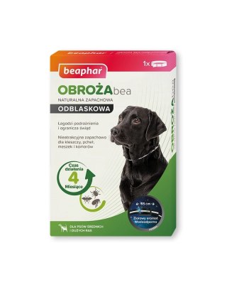 BEAPHAR Bea Obroża Refleksyjna Na Kleszcze I Pchły Dla Psa 65cm