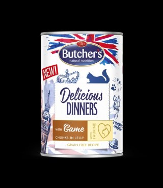 Butcher's Delicious Dinners Kawałki W Galaretce Z Dziczyzną 400g