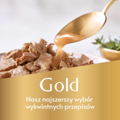 Purina Gourmet Gold łosoś/ kurczak w sosie 85g