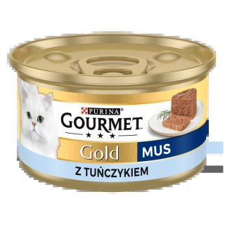 Purina Gourmet Gold mus z tuńczykiem 85g