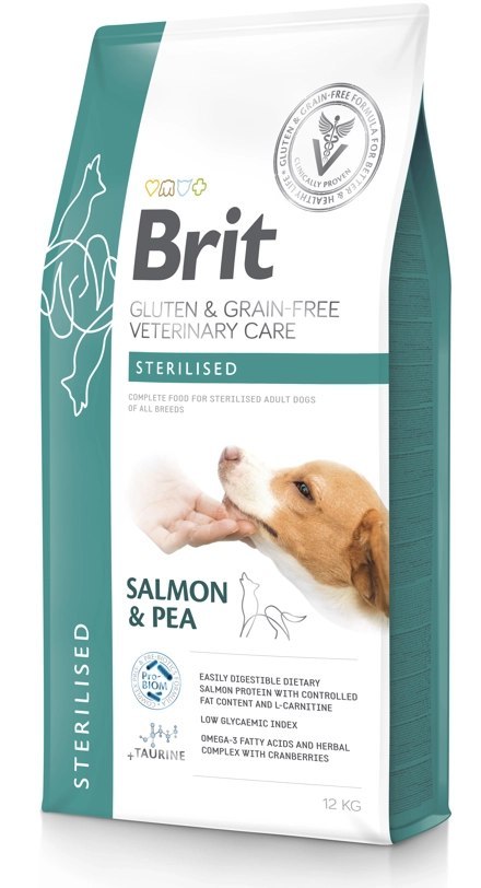 Brit GF Veterinary Diets Dog Gluten & Grain Free Sterilised 12kg