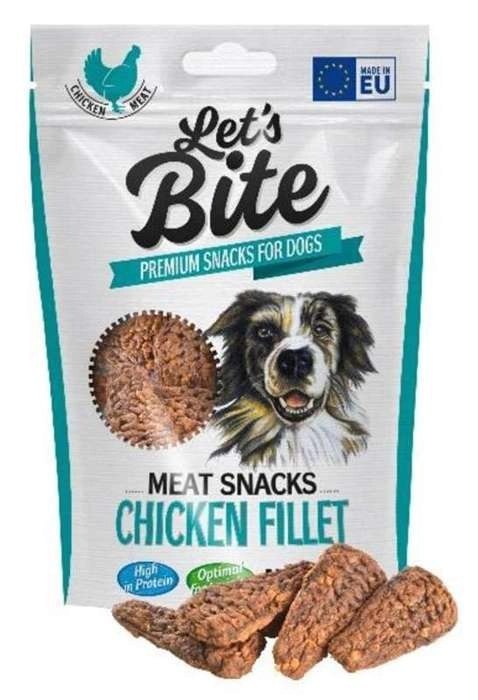 Brit Let's Bite Meat Snacks Chicken Fillet 80g