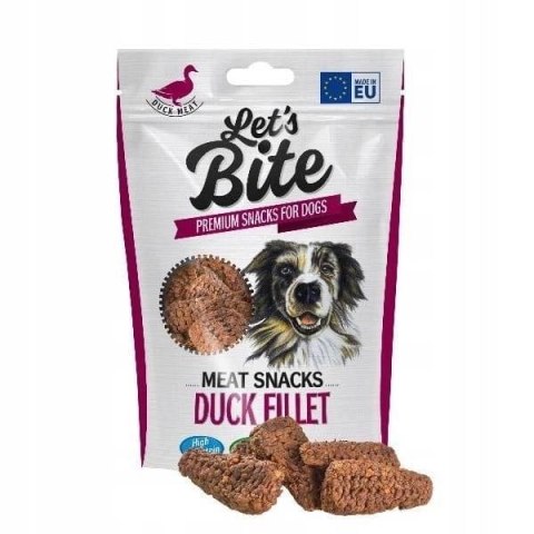 Brit Let's Bite Meat Snacks Duck Fillet 80g