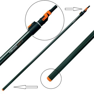 Fiskars QuikFit Trzonek Teleskopowy 2280-4000mm