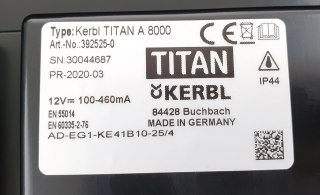 KERBL Elektryzator Akumulatorowy Titan A 8000