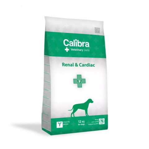 Calibra Veterinary Diets Dog Renal Cardiac Dla Psa Z Kurczakiem 12kg