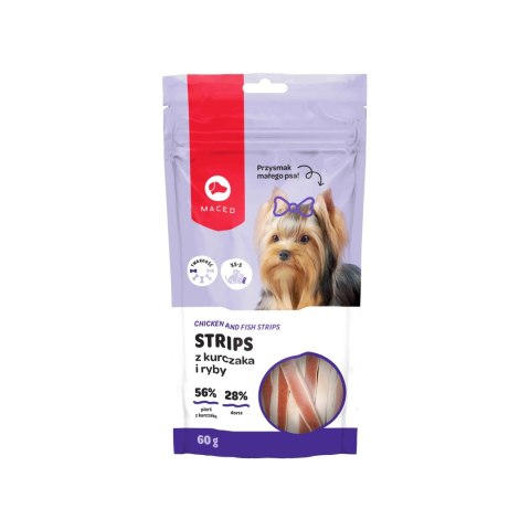 MACED Paski Kurczak-Ryba 60g