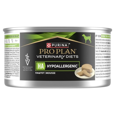 Pro Plan Veterinary Diets Ha Hypoallergenic Karma Dla Psa Mus 195g
