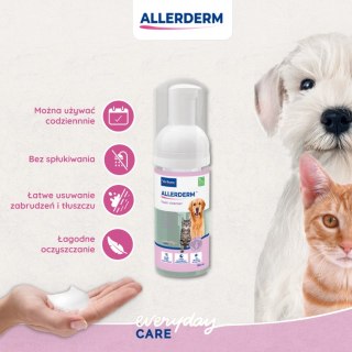 Virbac Allerderm Pianka Oczyszczająca Dla Psa I Kota 100ml