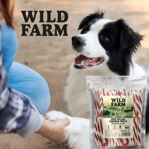 Wild Farm Kanapka Z Kaczką 500g Przysmak Dla Psa
