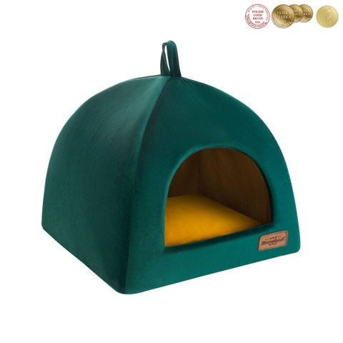 Budka Welurove zielona