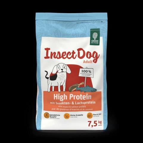 GREEN PETFOOD InsectDog High Protein 7,5kg