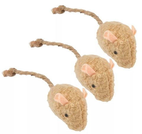 NUXIE Zabawka Dla Kota Myszka Pluszowa 5,5cm