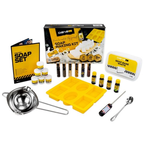 Zestaw Do Robienia Mydła DIY Z Bazą Glicerynową Białą 1kg