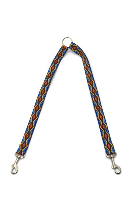 A-071 Rozdzielacz smyczy dla psa ROMB 25mm