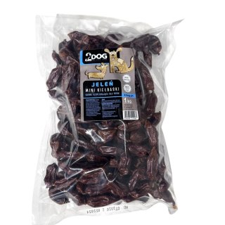 2Dog Mini Kiełbaski JELEŃ 1 Kg